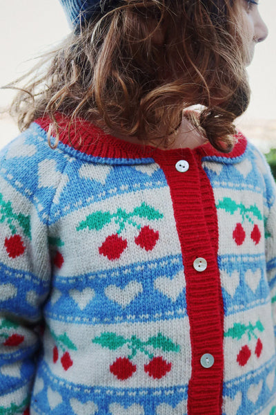 Konges Sløjd Cardigan Belou Knit Cherry