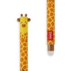 Legami Gelschreiber Giraffe - löschbar, Gehäuse bunt, Schreibfarbe schwarz