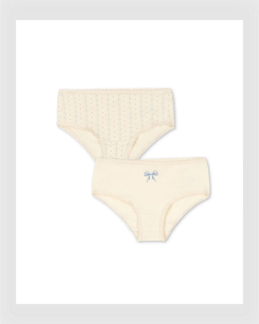 Konges Slojd Basic 2 Pack Hippsters Fete de Fleur