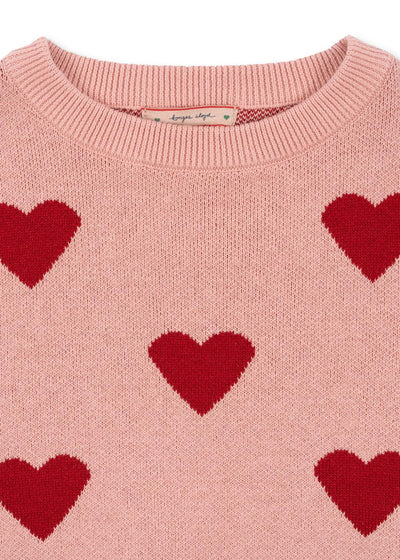 KONGES SLØJD Pullover MELLOW ROSE