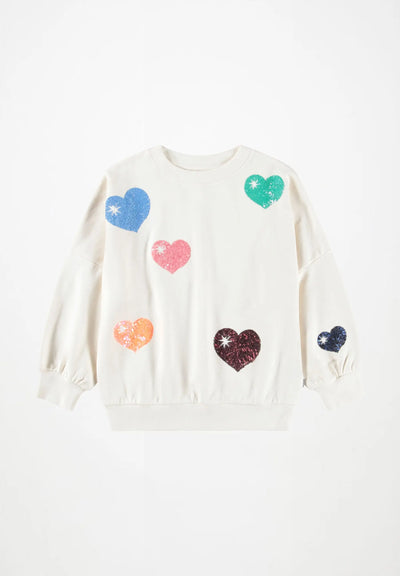 Molo Sweatshirt Marika Bubble Hearts