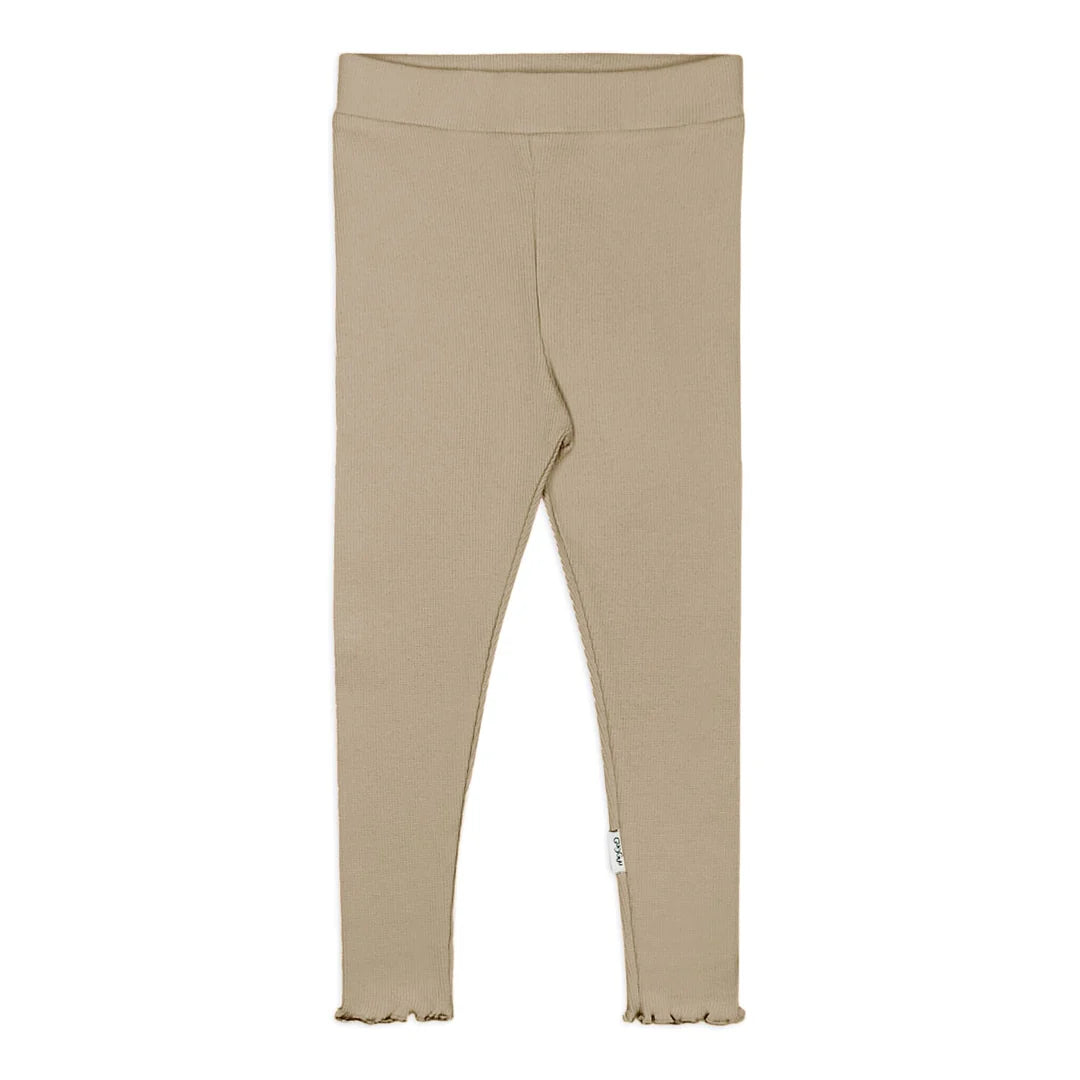 Gugguu Classic Rib Leggings brown