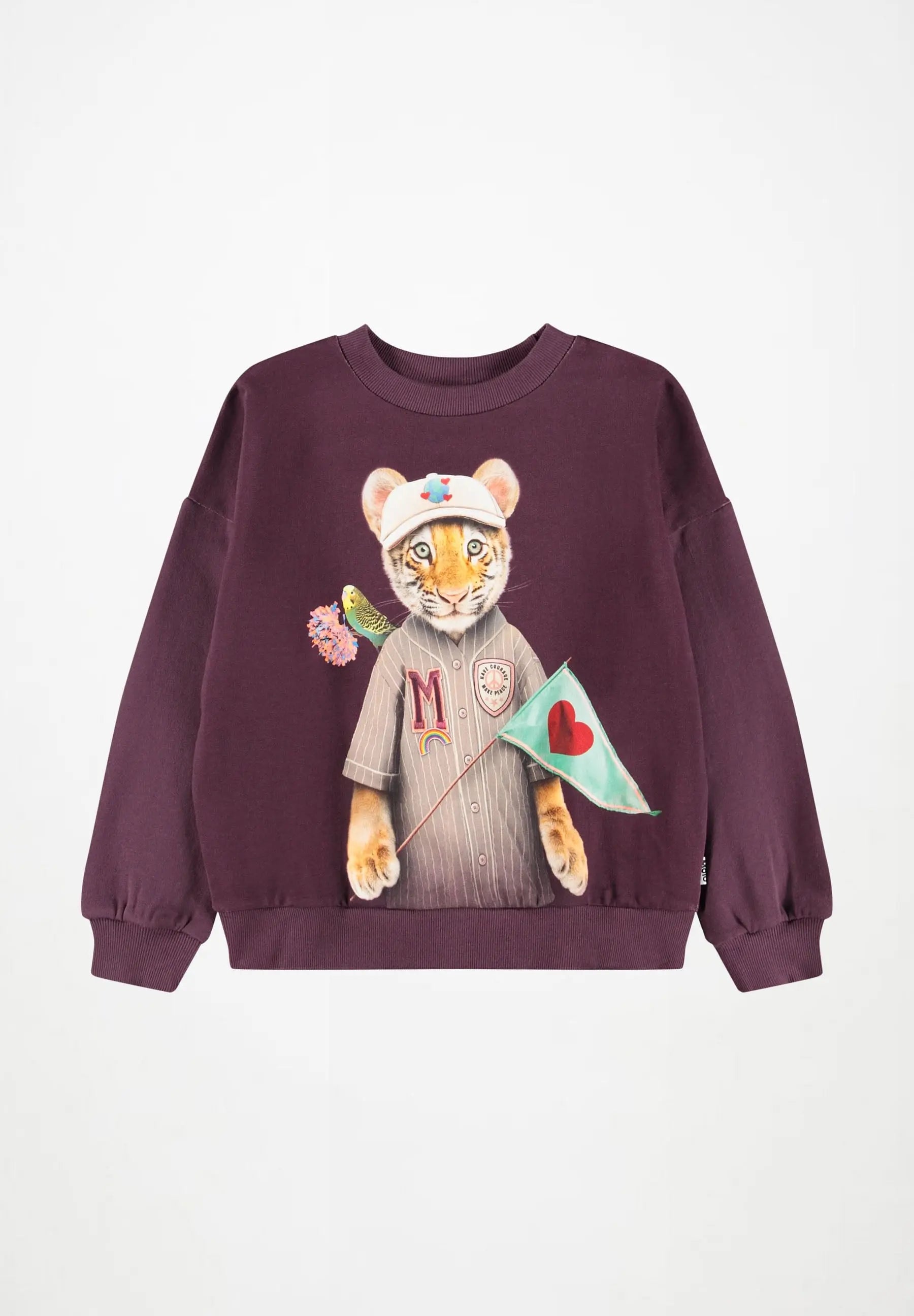 Molo Sweatshirt Maxi Sporty Tiger