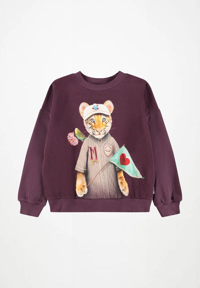 Molo Sweatshirt Maxi Sporty Tiger