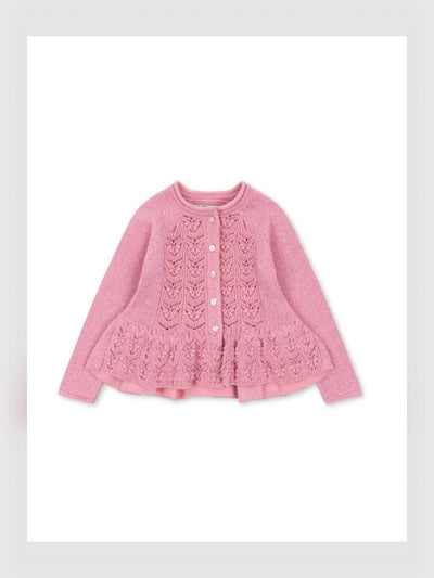 Konges Sløjd Cardigan Cabby pink