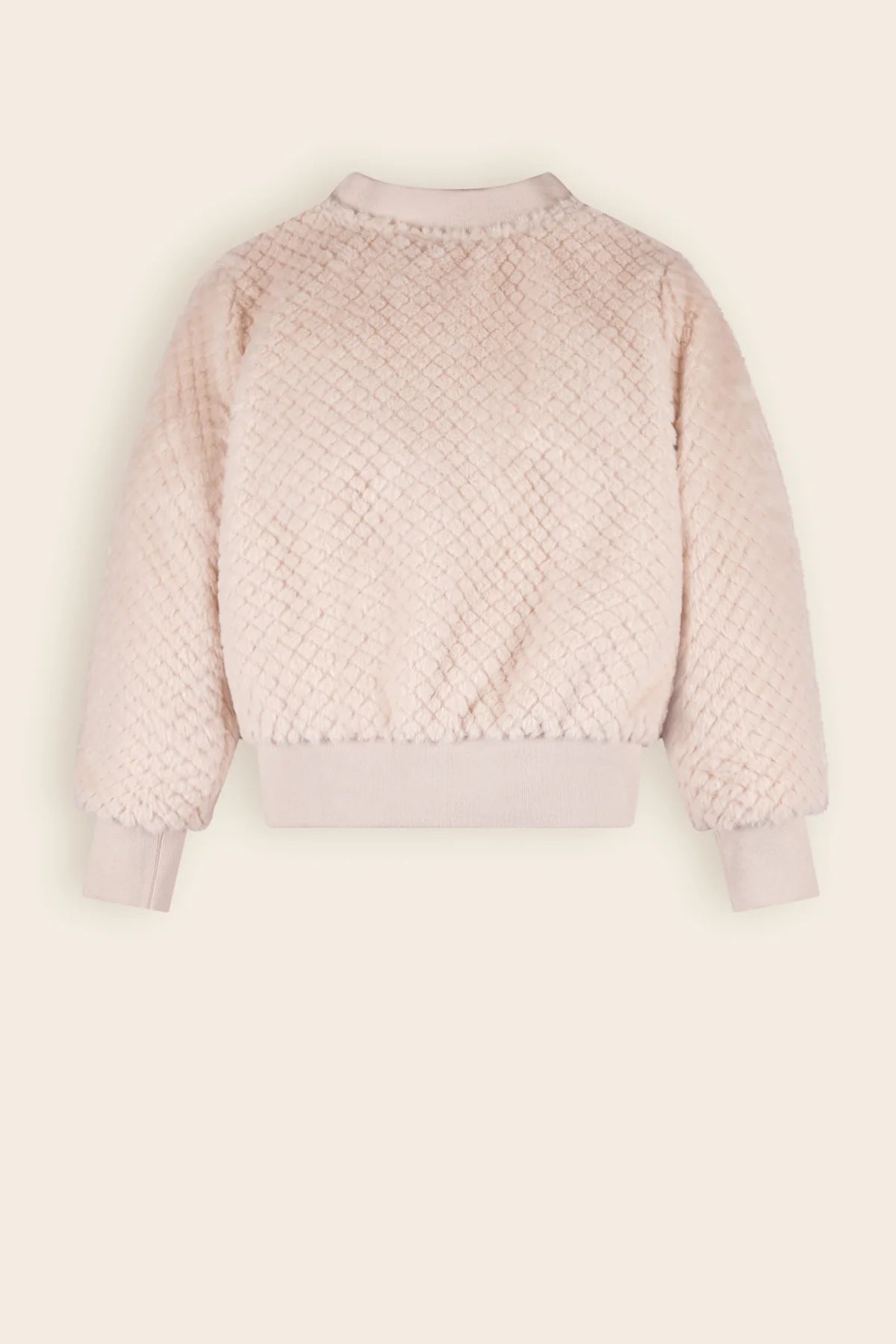 Nono Dita Pelzbomberjacke Elfenbein