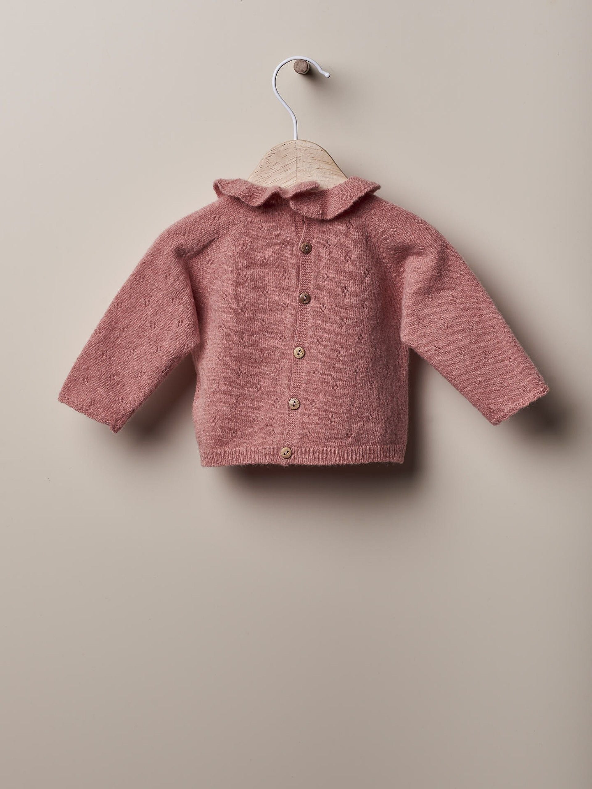 Wedoble Pullover aus Wolle gestrickt | TÖNE VON GÄRTEN IM WINTER