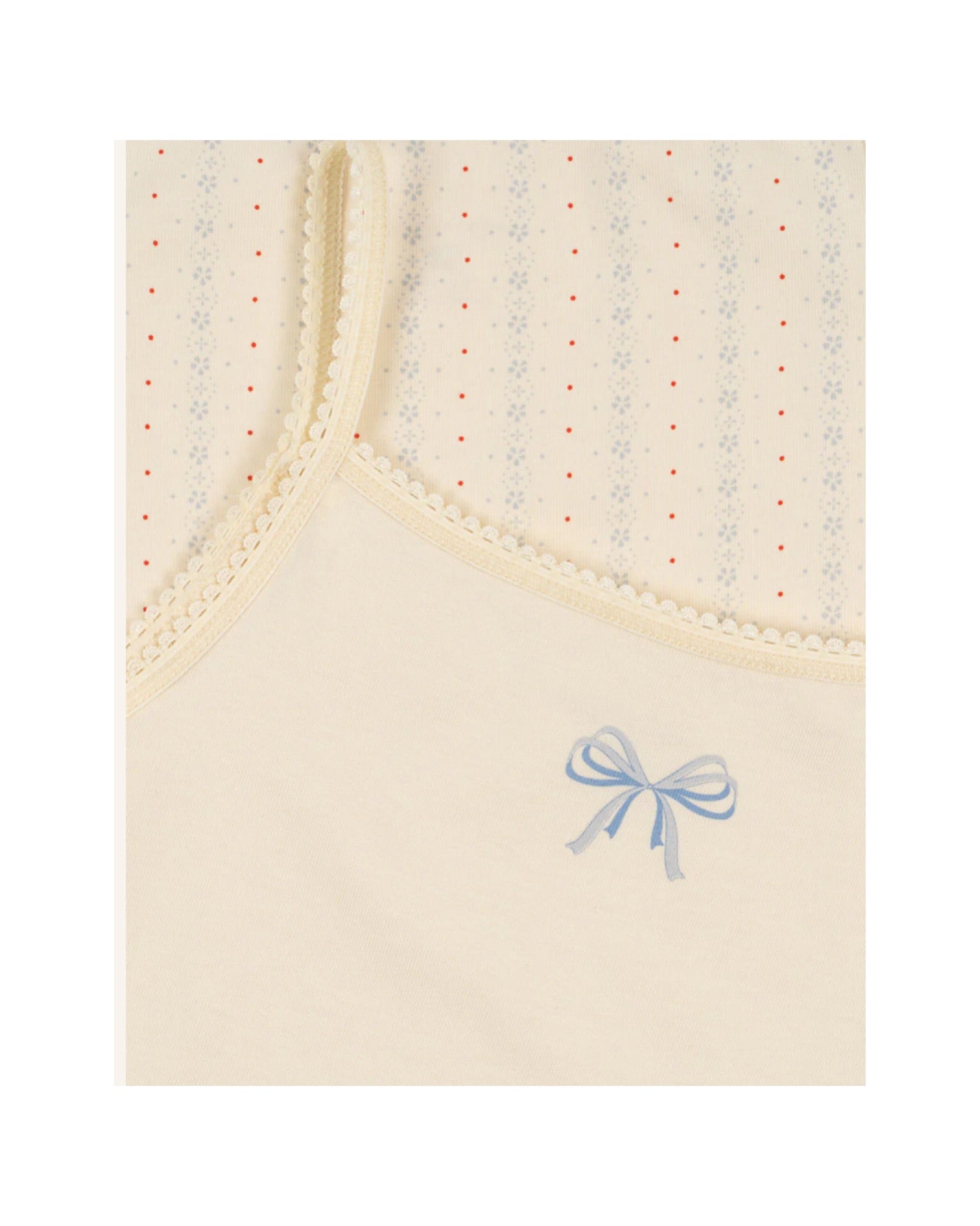 Konges Slojd Basic 2 Pack Strap Top Gots Fete de Fleur