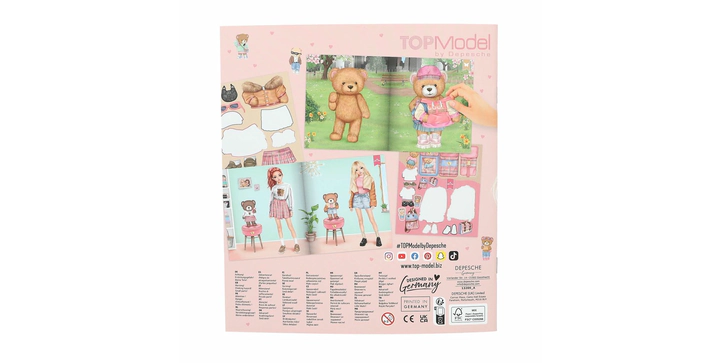 TOPModel Stickerworld TEAM TEDDY