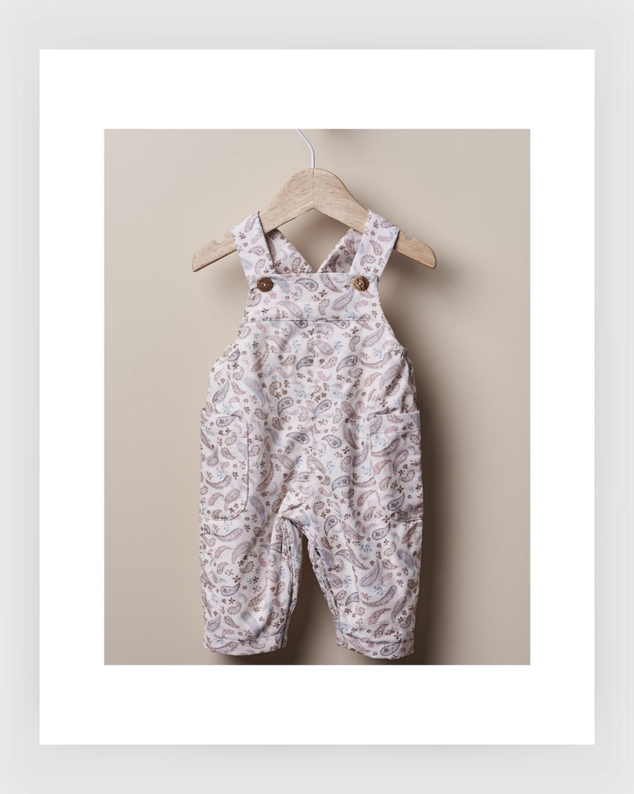 Wedoble Bedruckte Cornucopia-Latzhose | WINTERLIEBE