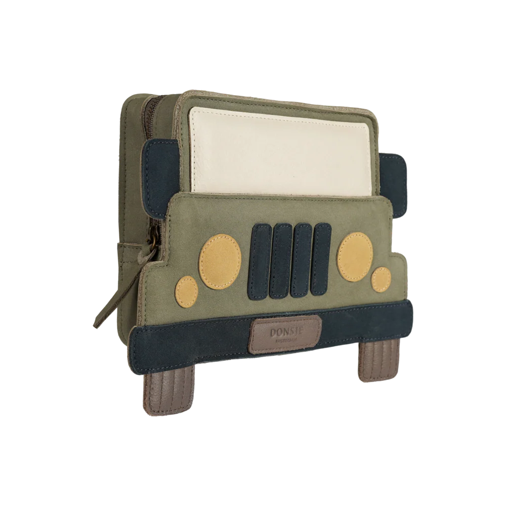 DONSJE Bazzie Backpack | Jeep | Stone Nubuck