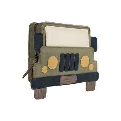 DONSJE Bazzie Backpack | Jeep | Stone Nubuck