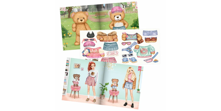 TOPModel Stickerworld TEAM TEDDY