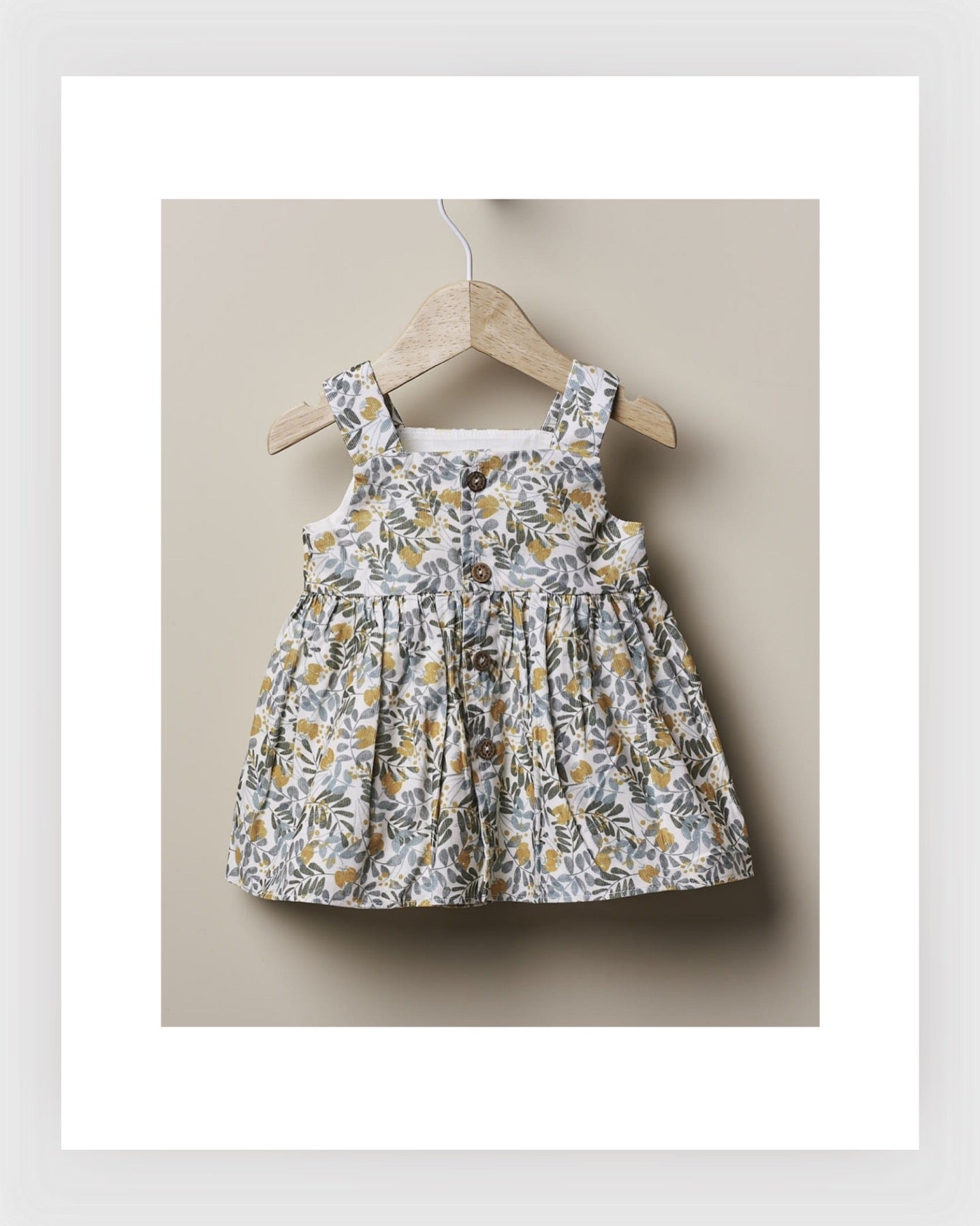 Geblümtes Kleid mit Schulterträgern | GESCHICHTEN EINES VERZAUBERTEN WALDES