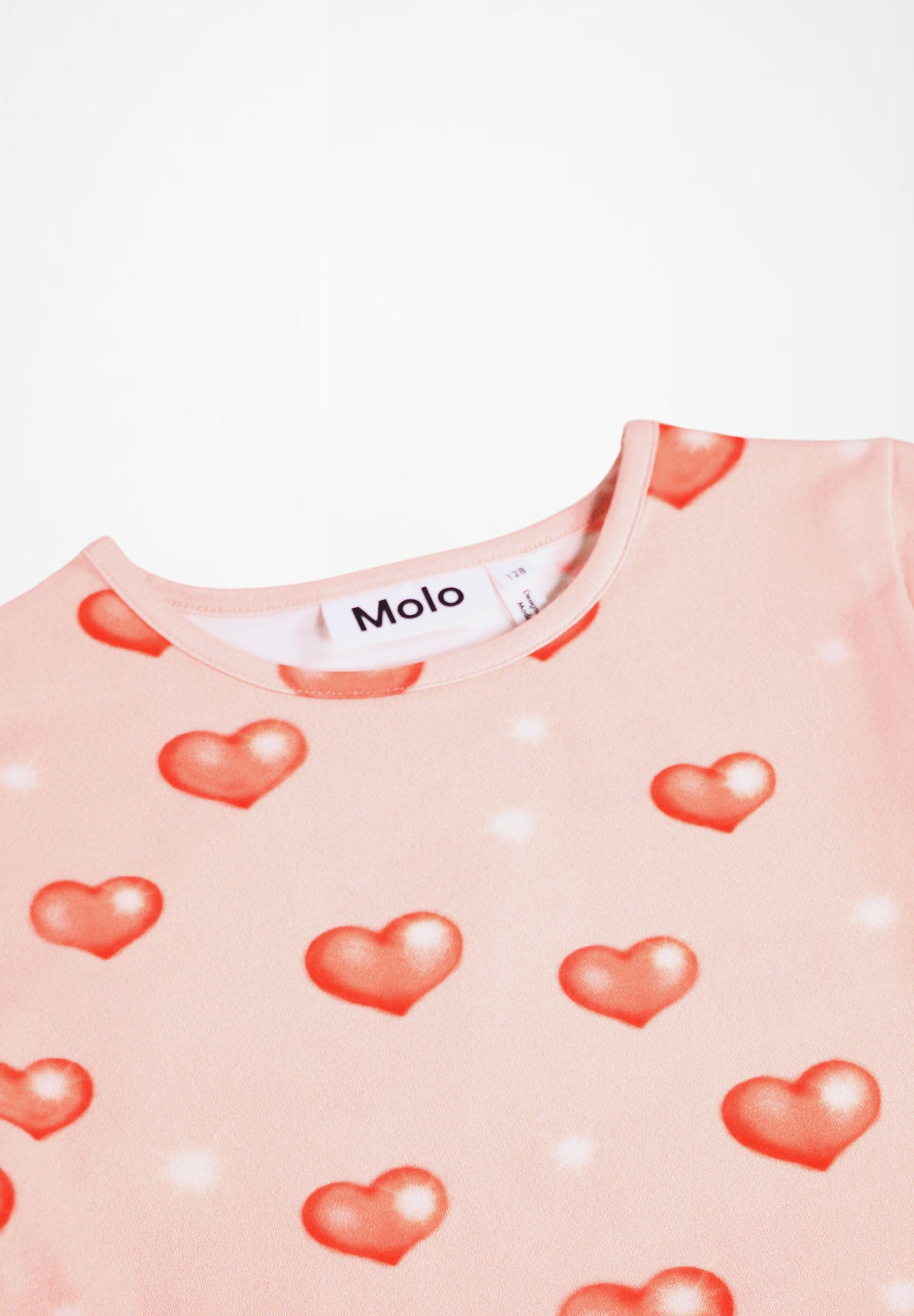 Molo Shirt Rose Airbrush Hearts