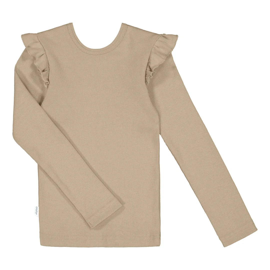 Gugguu Classic Rib Frilla Shirt Autumn