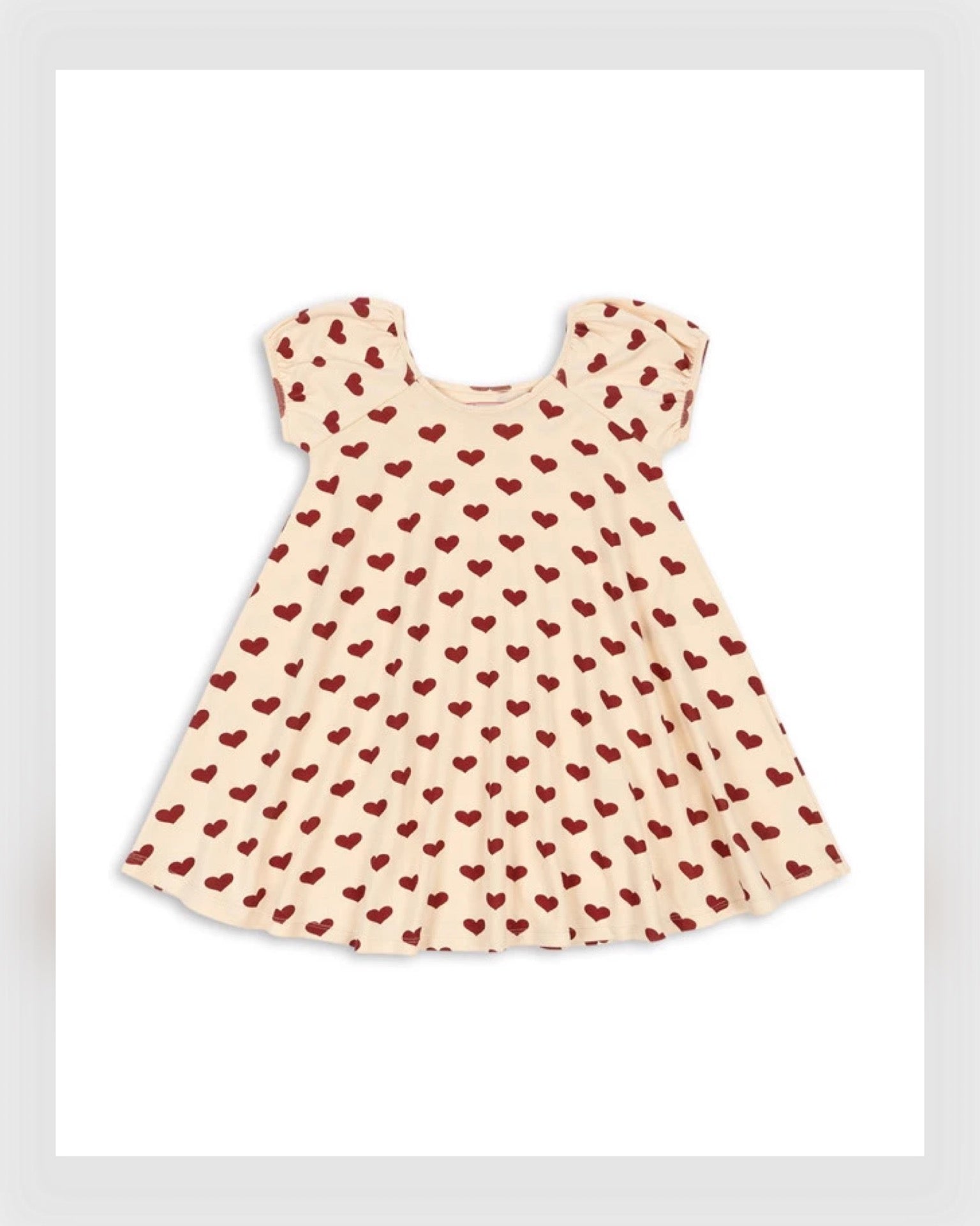 Konges Slojd Kleid Amour Rouge