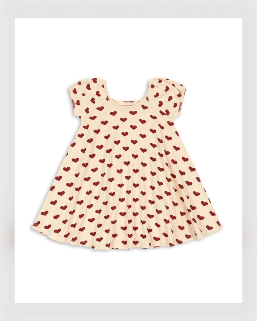 Konges Slojd Kleid Amour Rouge