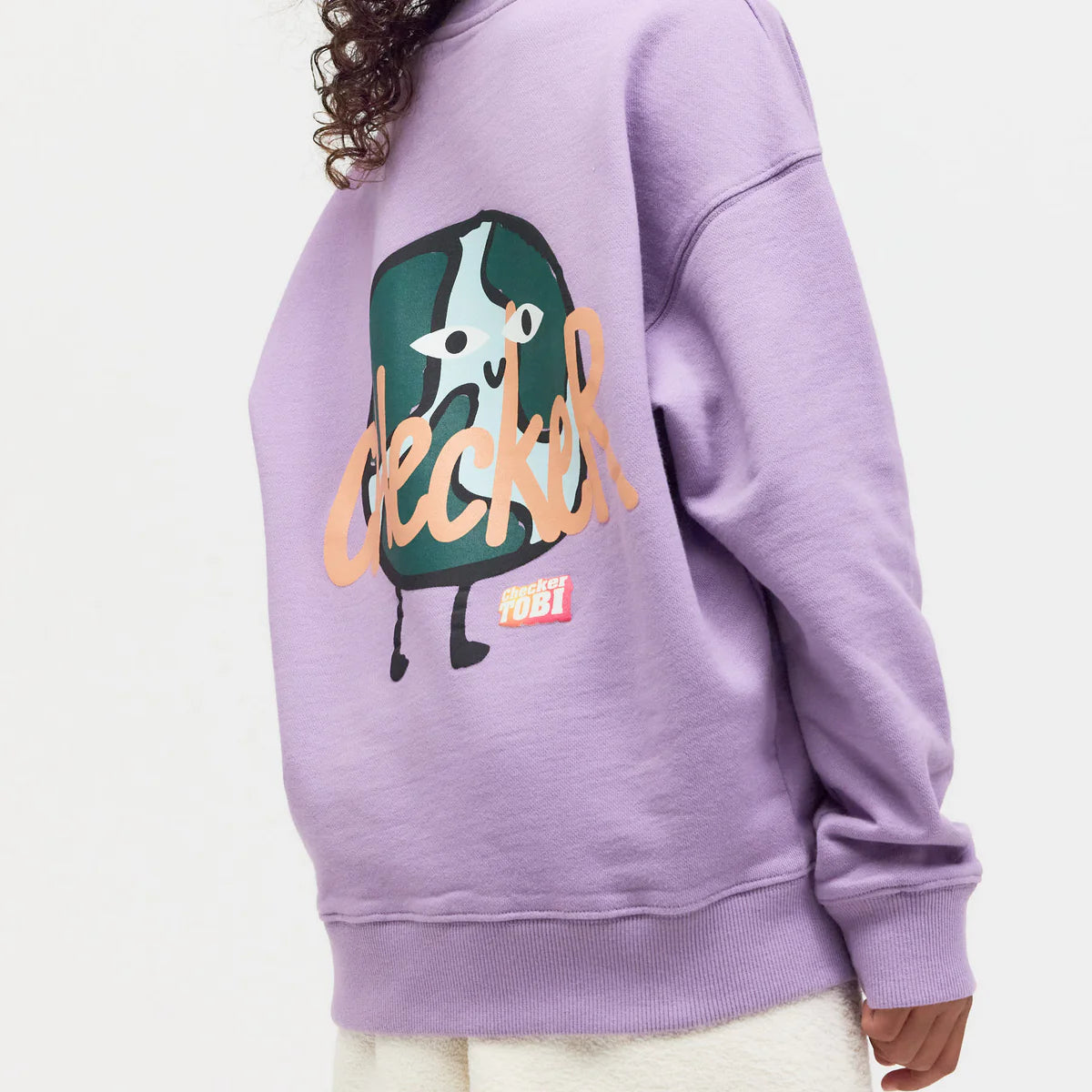 PLAYPLAY PAULY Checker Tobi ERDE Sweatshirt