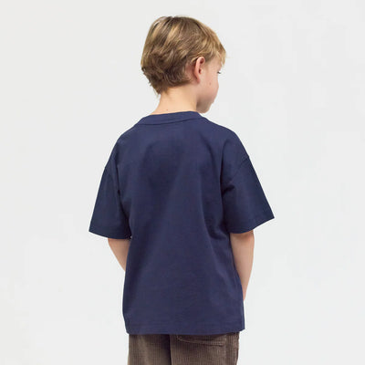 PLAYPLAY PAULY Checker Tobi BLUME T-Shirt