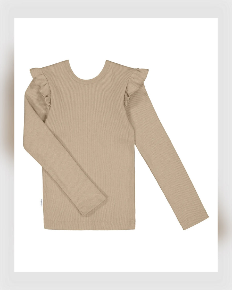 Gugguu Classic Rib Frilla Shirt Autumn