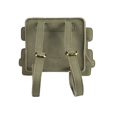 DONSJE Bazzie Backpack | Jeep | Stone Nubuck
