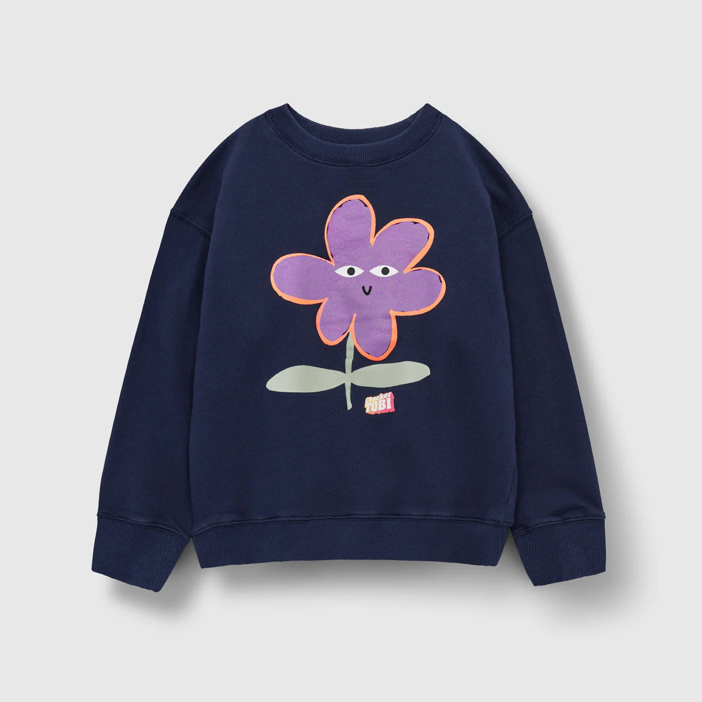 PLAYPLAY PAULY Checker Tobi Blume Sweatshirt
