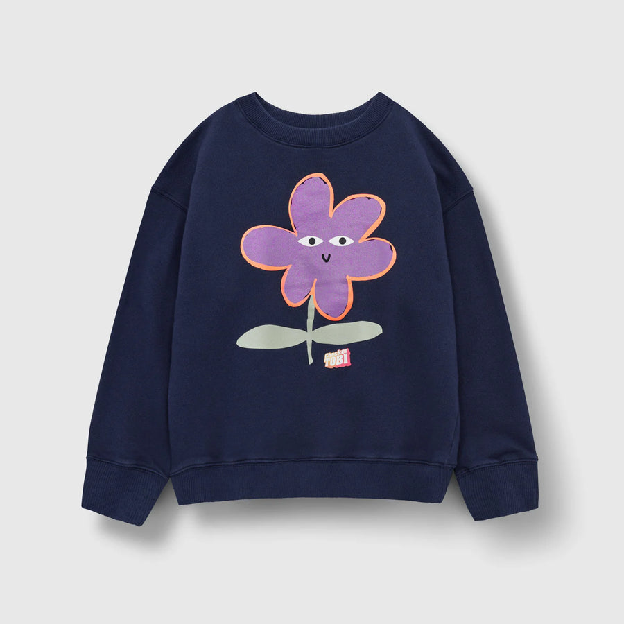 PLAYPLAY PAULY Checker Tobi Blume Sweatshirt