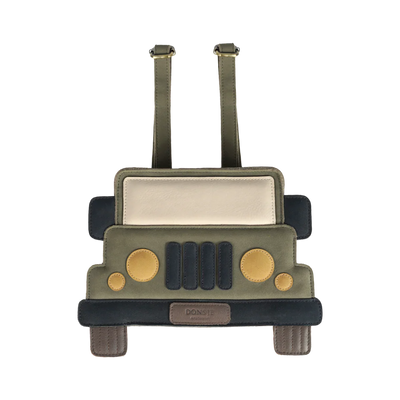 DONSJE Bazzie Backpack | Jeep | Stone Nubuck