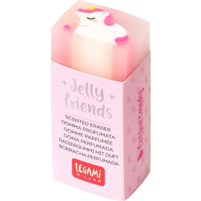 Legami Radiergummi Jelly Friends, Einhorn, mit Duft
