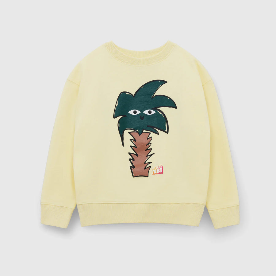 PLAYPLAY PAULY Checker Tobi Palme Sweatshirt
