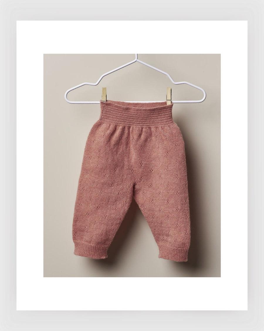 Wedoble Aus Wolle gestrickte Hose | TÖNE VON GÄRTEN IM WINTER