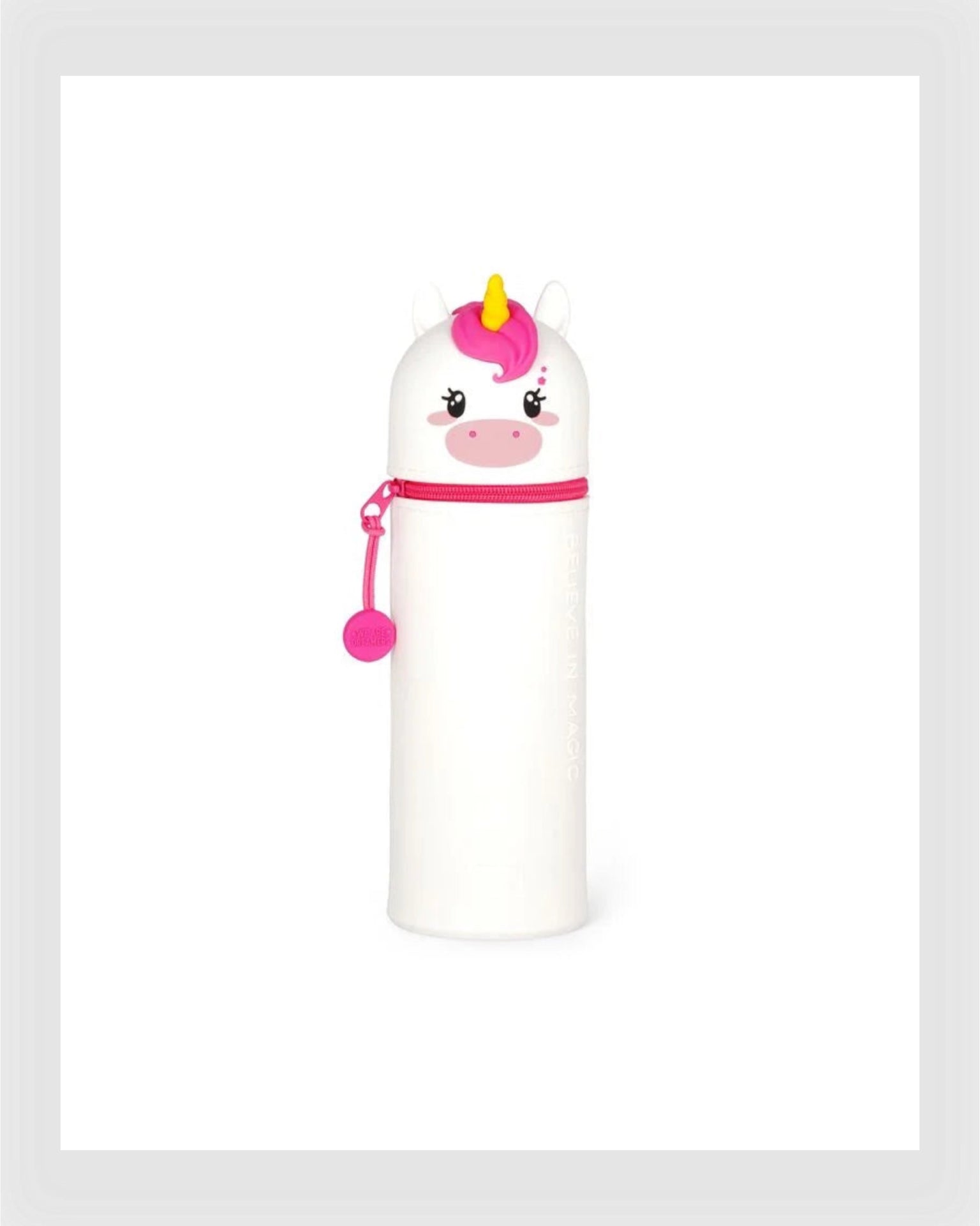 Legami 2-in-1 Silikon-Federmäppchen  - Unicorn