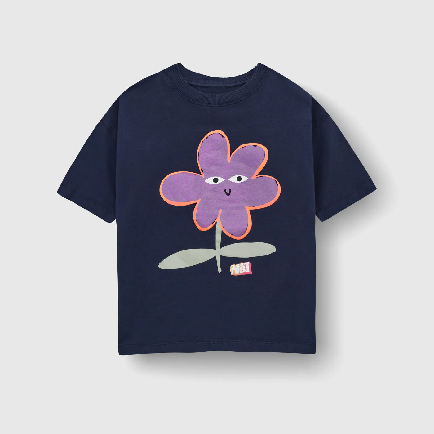 PLAYPLAY PAULY Checker Tobi BLUME T-Shirt