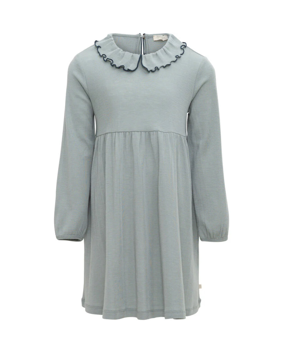 Minimalisma Kleid Artist Artistic 2-6Y - Arctic Mist with Midnight contrast