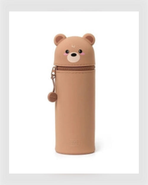 Legami 2-in-1 Silikon-Federmäppchen  - Bär