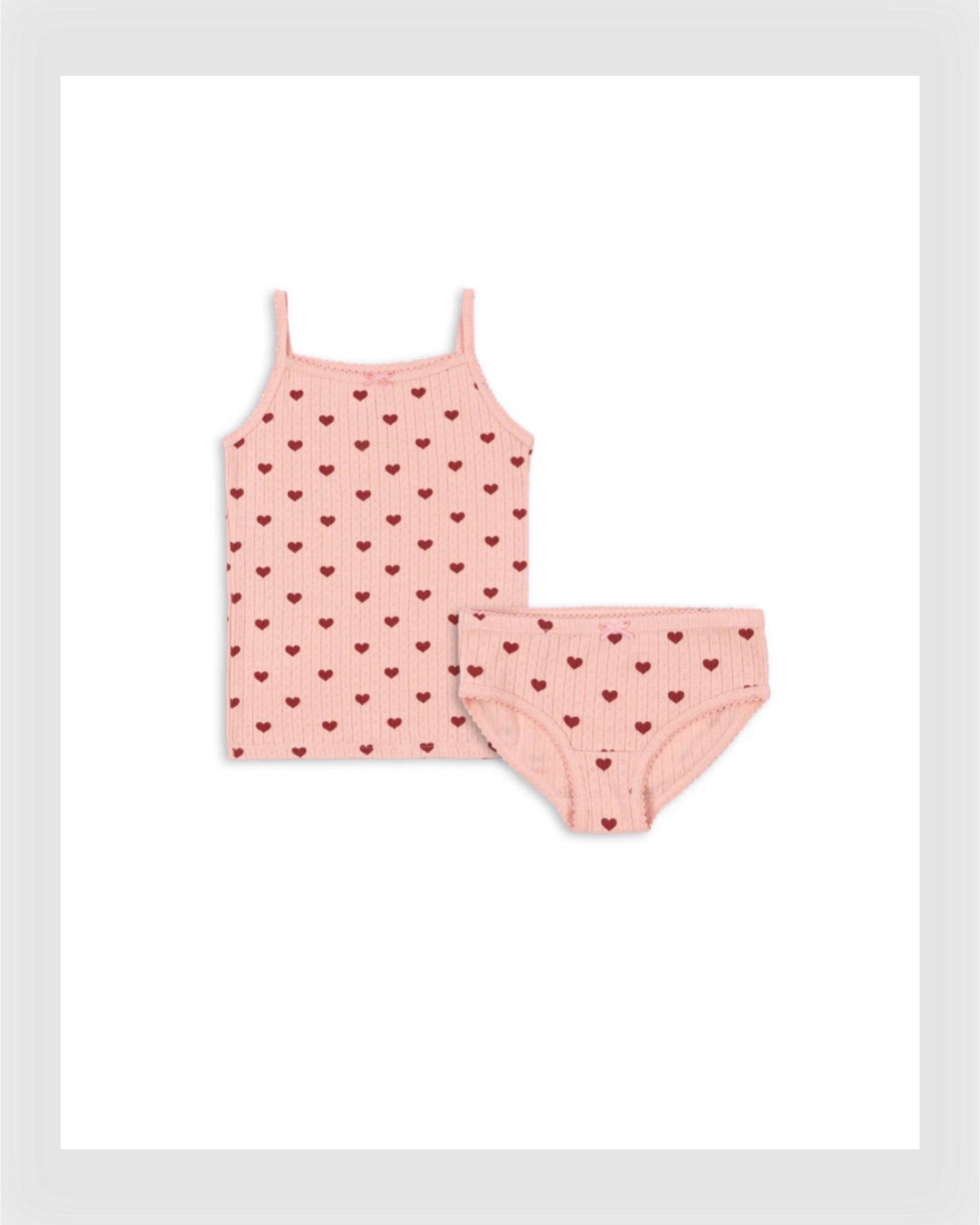 Konges Slojd Unterwäsche Minnie Amour Rouge