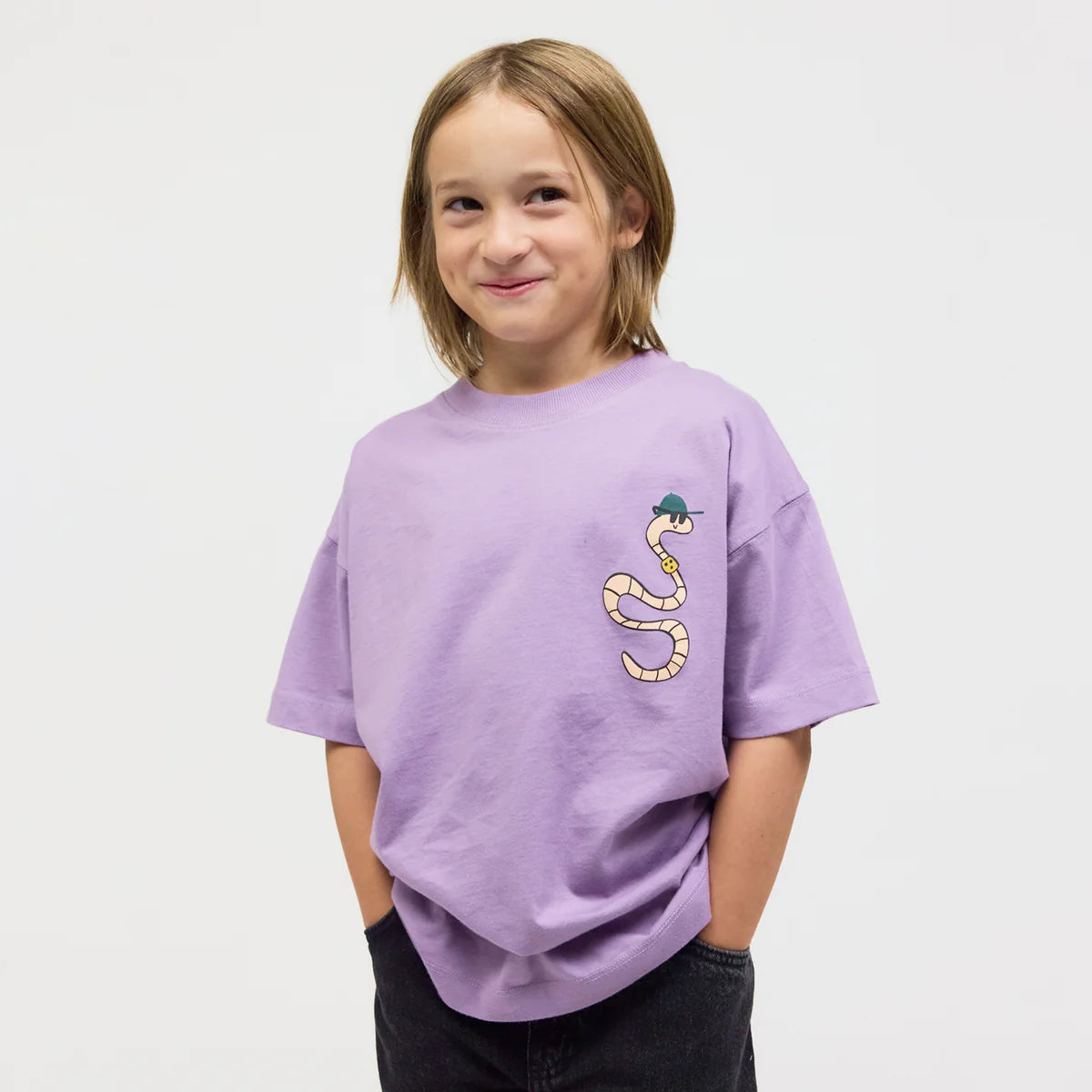 PLAYPLAY PAULY Checker Tobi ERDE T-Shirt