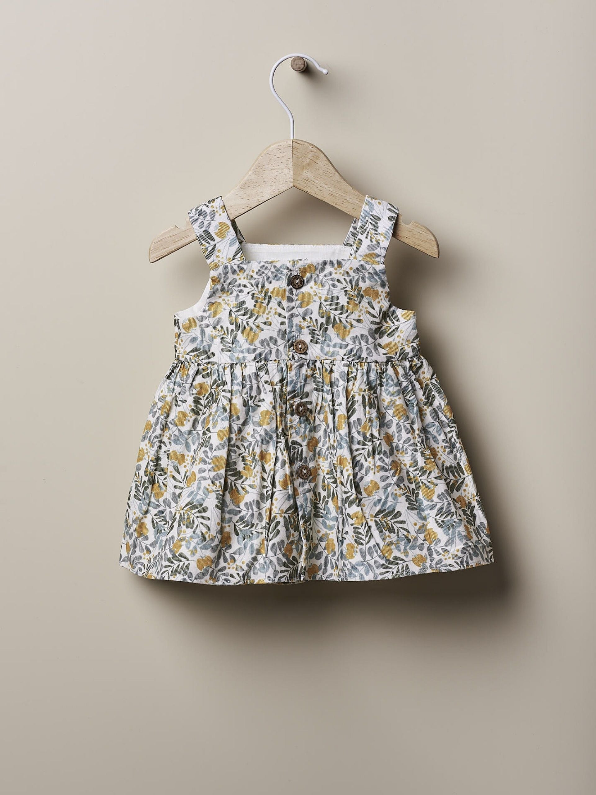 Geblümtes Kleid mit Schulterträgern | GESCHICHTEN EINES VERZAUBERTEN WALDES