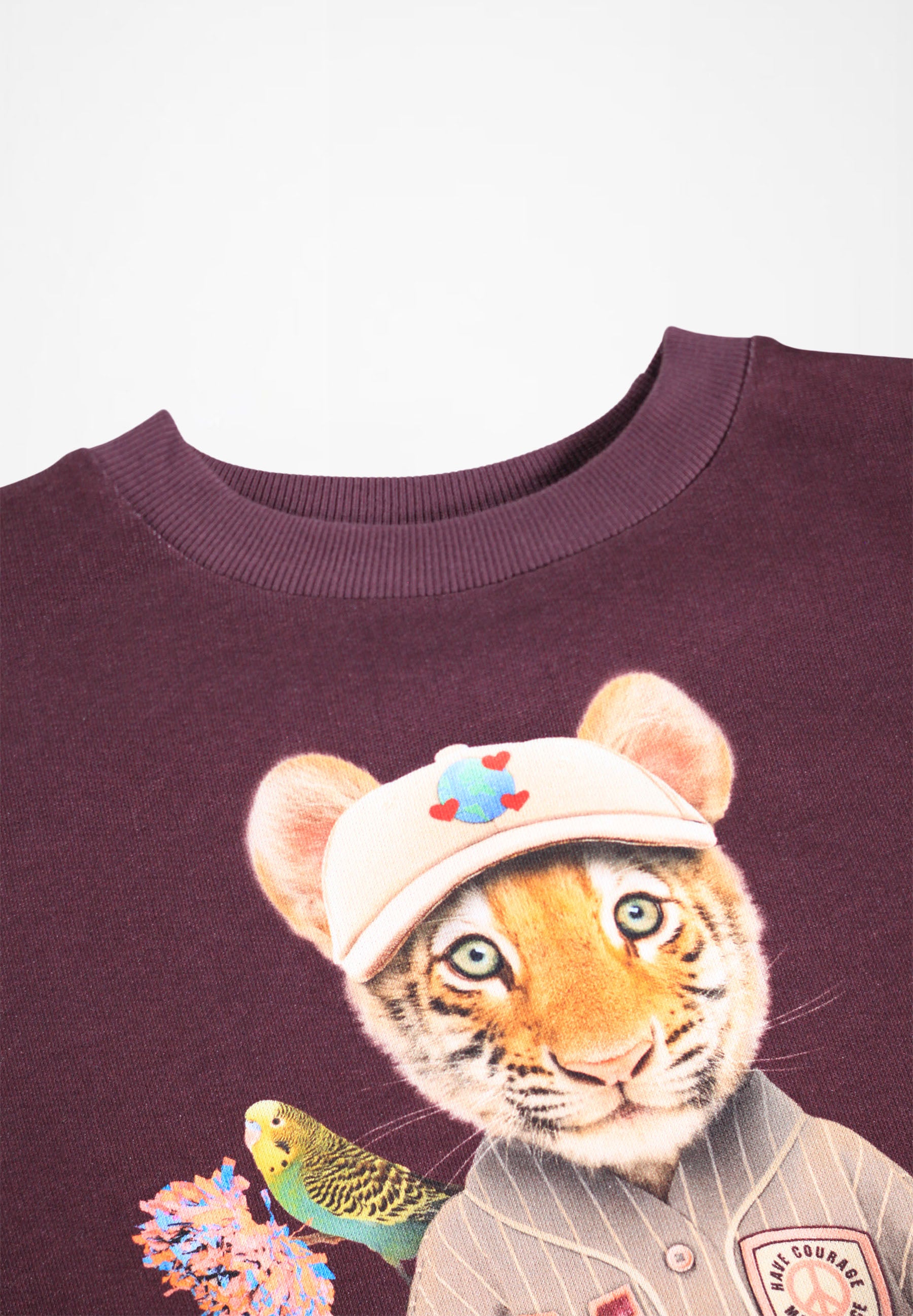 Molo Sweatshirt Maxi Sporty Tiger