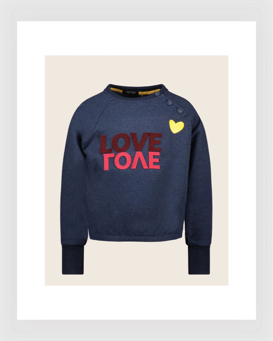 Like Flo Sweatshirt Danee indigo