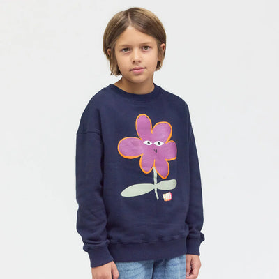 PLAYPLAY PAULY Checker Tobi Blume Sweatshirt