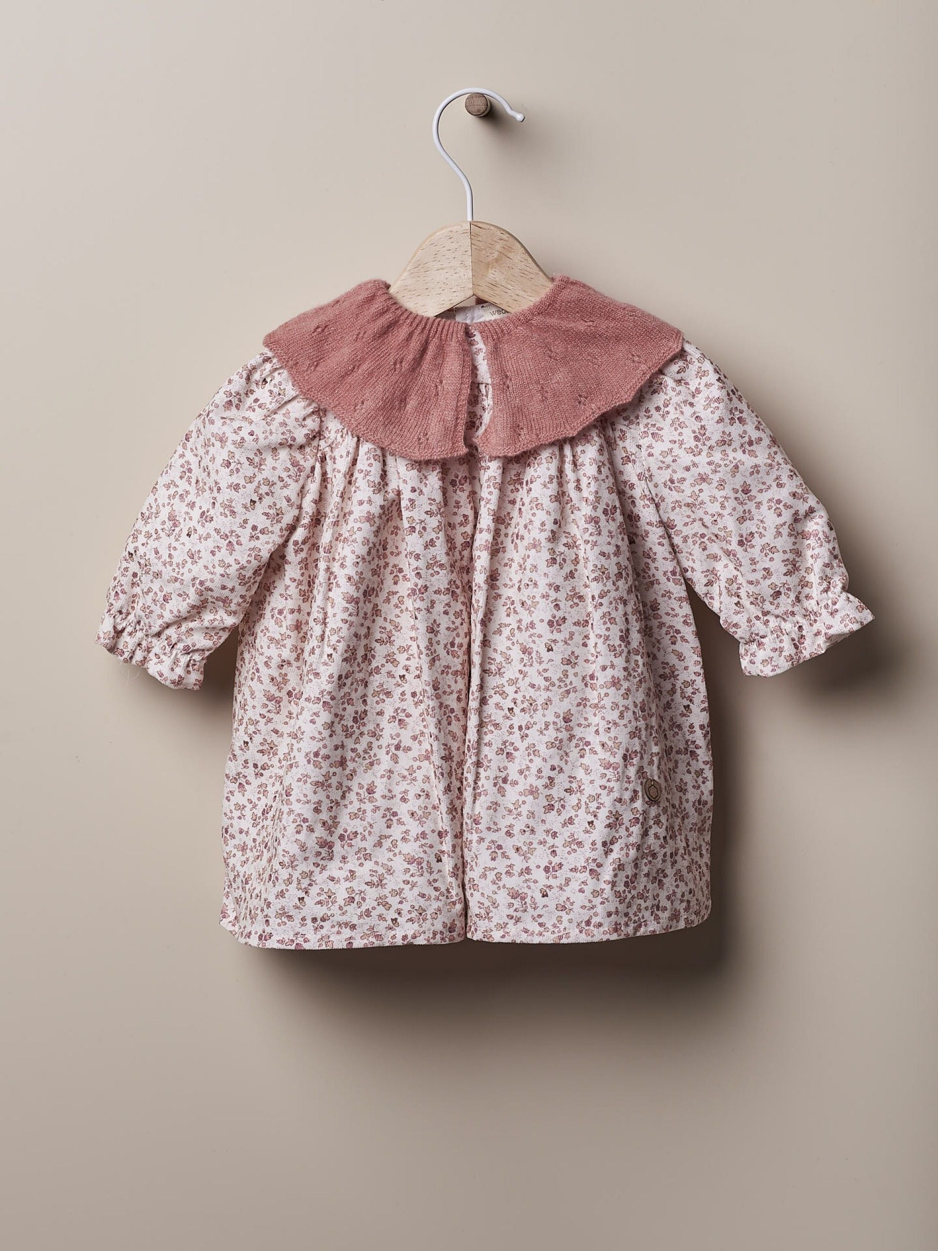 Wedoble Geblümtes Baumwollkleid | TÖNE VON GÄRTEN IM WINTER