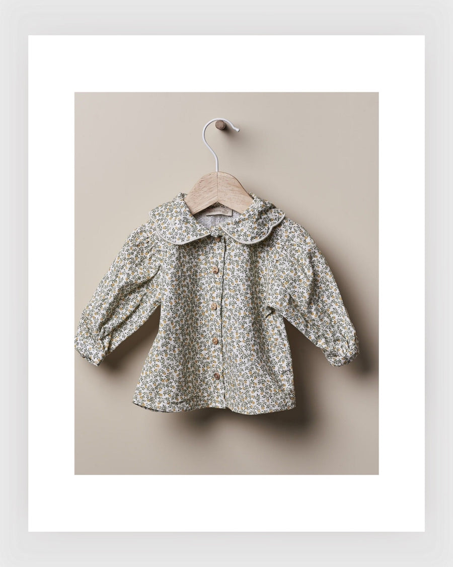 Wedoble Geblümte Baumwollbluse | GESCHICHTEN EINES VERZAUBERTEN WALDES