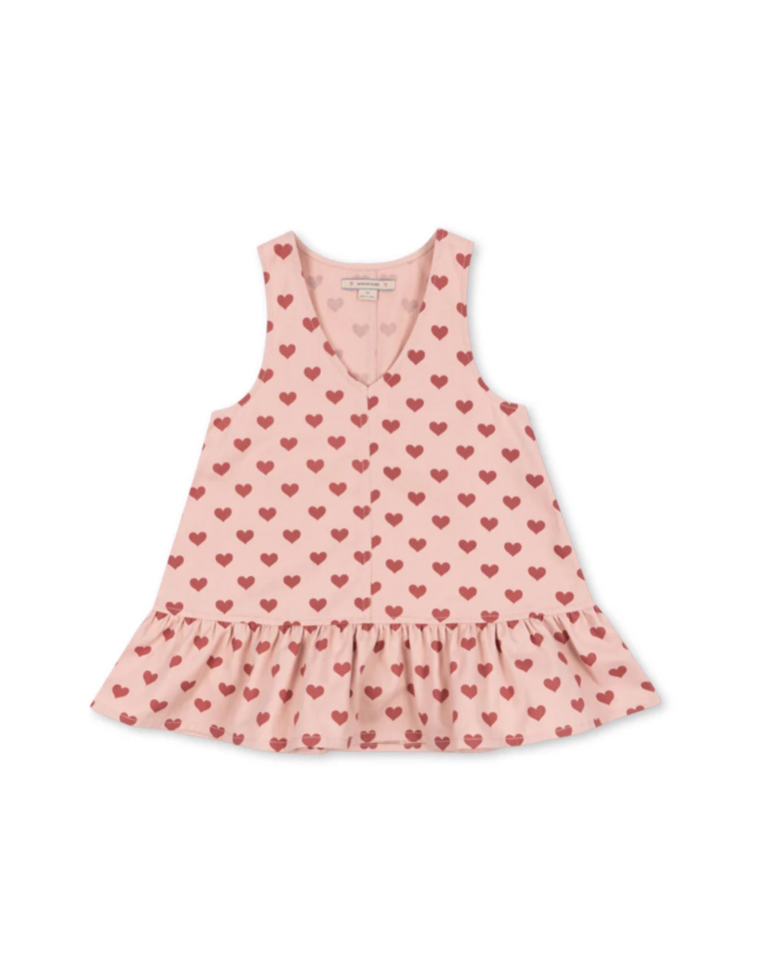 Konges Slojd Kleid Fen Amour Rouge