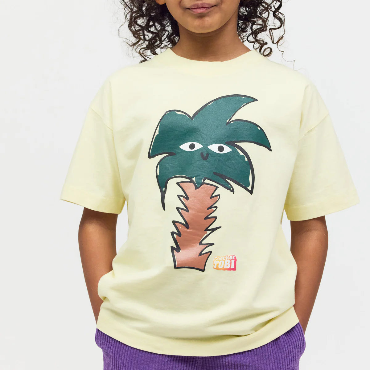 PLAYPLAY PAULY Checker Tobi PALME T-Shirt