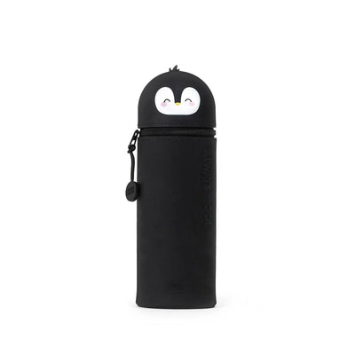 Legami 2-in-1 Silikon-Federmäppchen - Pinguin