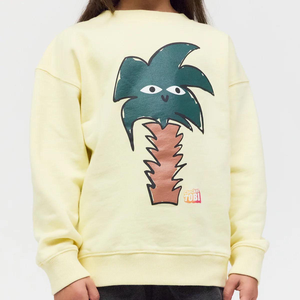 PLAYPLAY PAULY Checker Tobi Palme Sweatshirt