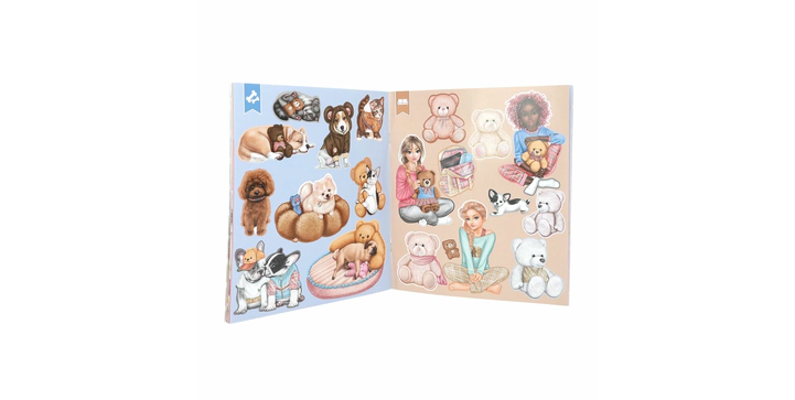 TOPModel Stickerworld TEAM TEDDY
