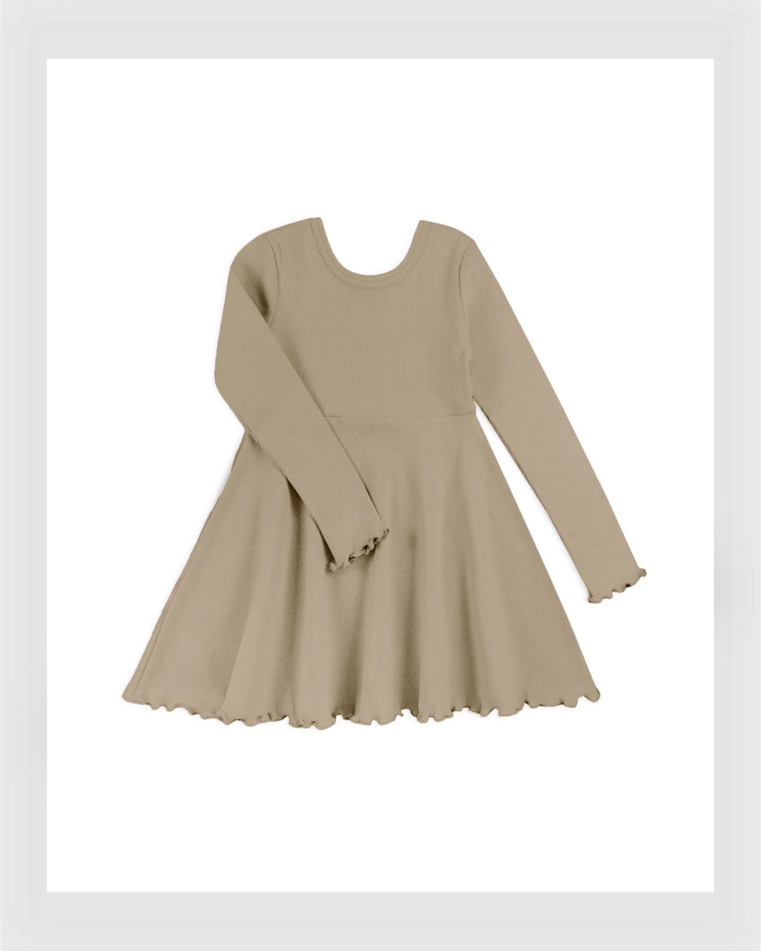 Gugguu Classic Rib Dress Autumn